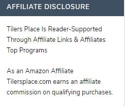 Affiliate disclosure