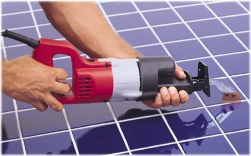 Grout grabber as a grout removal product
