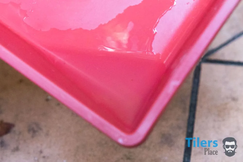 grout sealer is clear