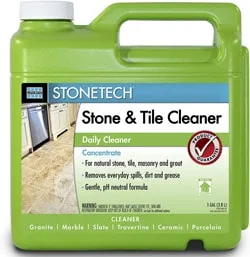 Stonetech cleaner for grout sealer